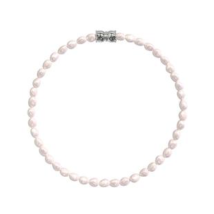 pearlona危险花园铃兰巴洛克珍珠项链磁吸扣锁骨链温婉女配饰