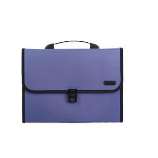 晨光a4风琴包AWT90959多功能手提包A4多层文件整理包12格资料包收纳袋手提式文件收纳包
