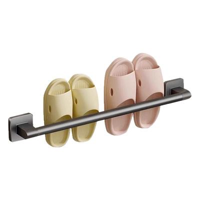 浴室拖鞋架免打孔卫生间厕所门后壁挂式置物挂架收纳神器墙上阳台