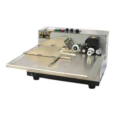 宝预byon大台面墨轮打码机