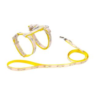 Touchdog它它猫咪胸背牵引绳防挣脱外出工字型背带遛猫绳优惠促销