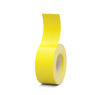 德佟P2/DP23/DP27彩色连续标签打印纸热敏不干胶通信机房室内通讯设备机架空开配电箱标签贴纸条码纸防水防撕