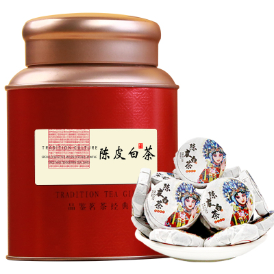 正宗福鼎陈皮白茶贡眉