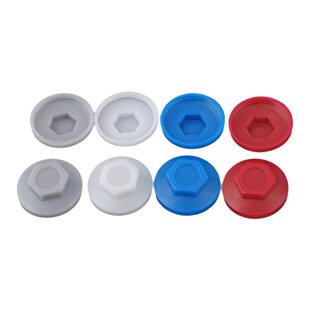 塑料外六角钻尾螺丝防水帽燕尾钉帽彩钢瓦固定钉塑料保护帽M8M9GH