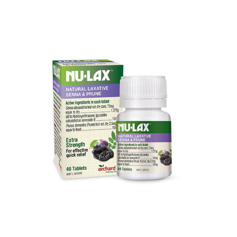【自营】澳洲Nulax乐康片西梅片加强版乐康膏果蔬膳食纤维噗噗片