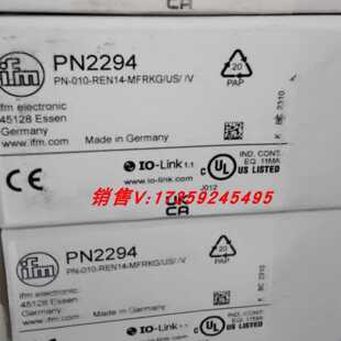 议价IFM PN2228 PN2294 PN2297 PN2571 PN3000 易福门 全新原装正