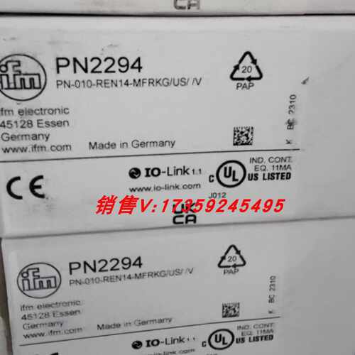 议价IFM PN2228 PN2294 PN2297 PN2571 PN3000 易福门 全新原装正