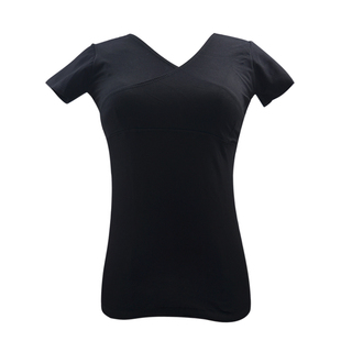 艺考舞蹈服短袖上衣芭蕾舞练功服成人艺考形体服民舞中国舞体操服