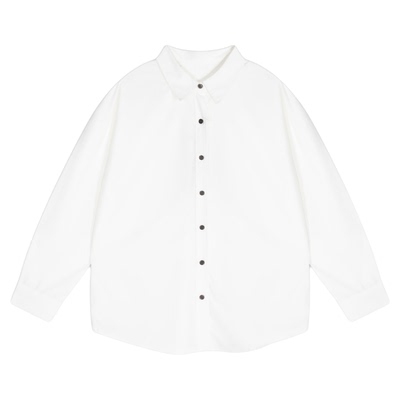 GLOBAL WORK 衬衫女2026春季新款简约通勤中长款长袖上衣571317