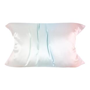 The mole彩虹双面AB版重磅真丝枕套桑蚕丝丝绸成人儿童枕套亲子款