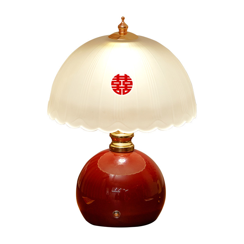 结婚女方陪嫁物品长明灯一对