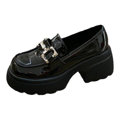 小个子秒变大长腿一脚蹬乐福单鞋