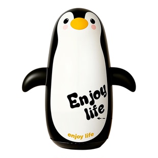 充气企鹅不倒翁玩具大号婴儿可啃咬早教儿童乐园室内消耗体力玩具