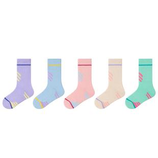 【蚕丝袜】女童袜子春秋季长绒棉高筒袜儿童秋冬桑蚕丝运动抗菌袜