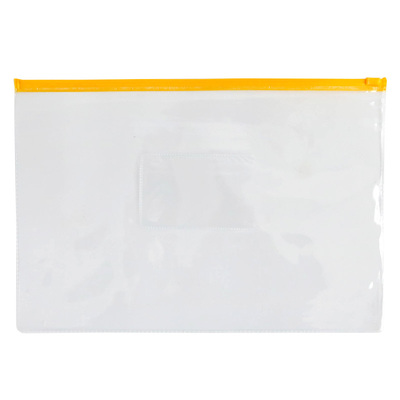 办公用品pvc防水拉链文件袋包邮