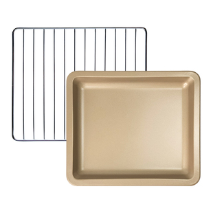 不沾烤盘适用美的25升PT2531电烤箱30升PT3031/PT30K3不锈钢烤网