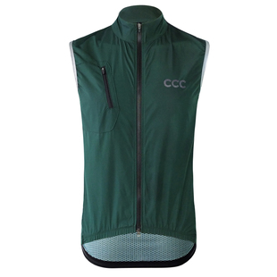 CNRIDE轻量防风骑行马甲 秋冬便捷收纳公路山地车化防水泼背心