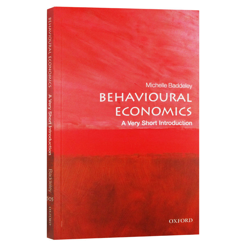牛津通识读本 行为经济学 英文原版 Behavioural Economics Michelle Baddeley OUP Oxford A Very Short Introduction 进口英语书