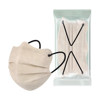 蝶形冰感口罩波浪云朵型女高颜值护眼角显脸小2025新款透气莫兰迪