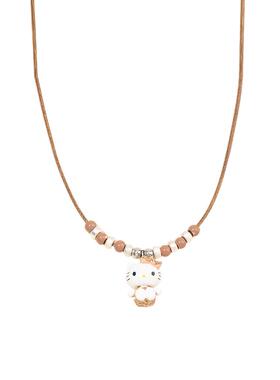 三福IP款休闲凯蒂猫编绳坠短项链单条 萌趣首饰配饰链851541