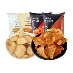 印尼进口莱纳纤脆玉米片四种口味休闲追剧膨化薯片零食休闲小吃