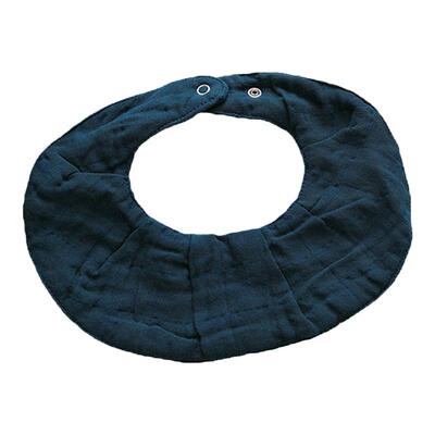 有机棉纱布新生儿围兜防吐奶可爱