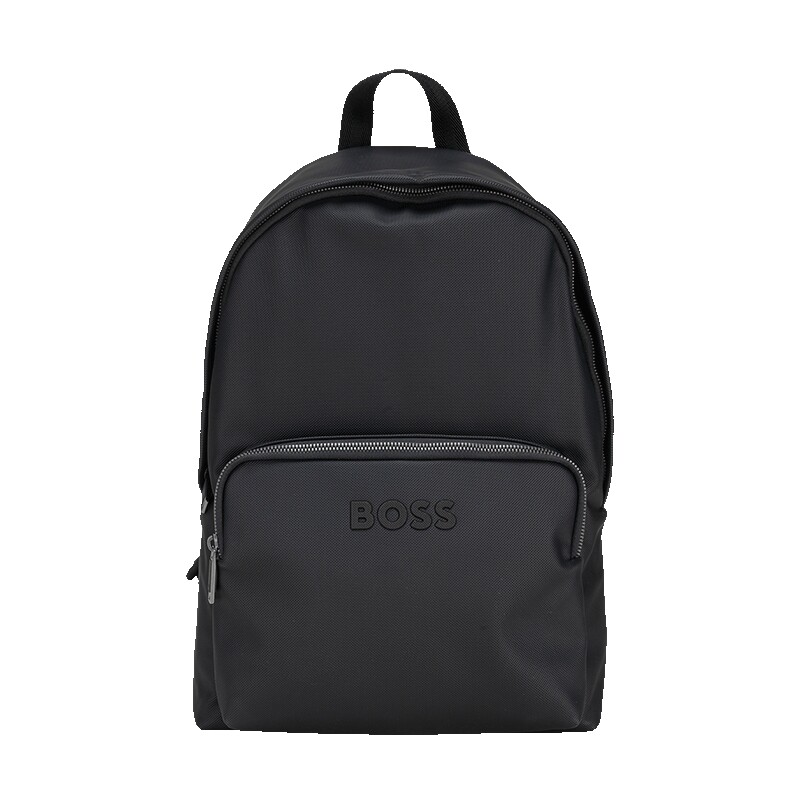 HugoBoss经典品牌徽标双肩包