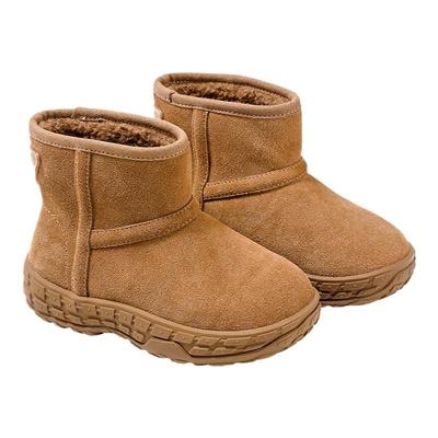 ELLEkids加厚保暖加绒女童童鞋