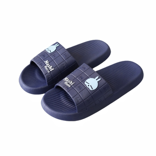 流氓兔拖鞋女夏季居家用PVC浴室洗澡防滑软底情侣不臭脚男凉拖鞋