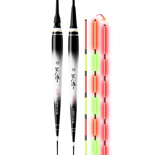 小凤仙罗非夜光漂咬钩变色浮漂高灵敏鱼漂日夜两用电子漂钓鱼醒目