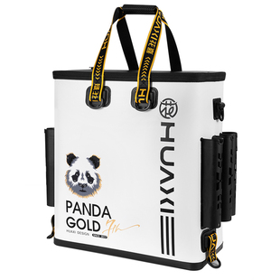 花喜多功能便携渔具桶钓鱼装备收纳渔事插杆箱双肩背装活鱼桶战车