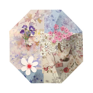 高颜值太阳伞晴雨两用雨伞女生小巧便携防晒伞防紫外线自动遮阳伞