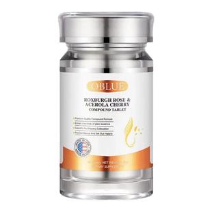 【美国进口】OBLUE欧林兰刺梨针叶樱桃复合片固发滋养头发白转黑