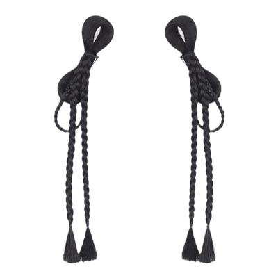 儿童汉服假发一体式古风盘发发髻