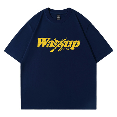 夏季T恤重磅纯棉短袖男女