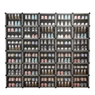 简易鞋柜家用室内好看鞋架多层防尘大容量放门口收纳神器分层隔板