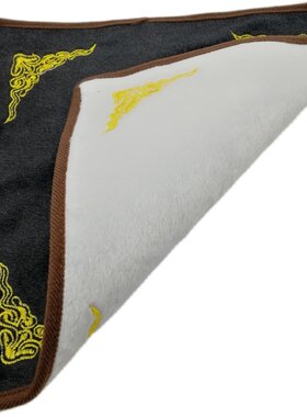 黑白双面布柜台布玉石珠宝首饰品