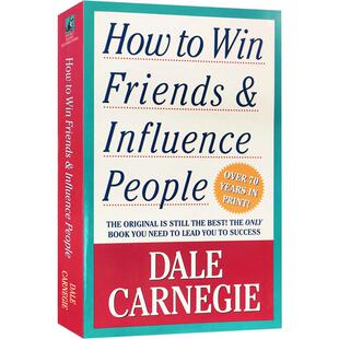 戴尔卡耐基人性的弱点英文原版书籍 How to Win Friends & Influence People人际关系沟通技巧如何赢得朋友和影响人们自我提升