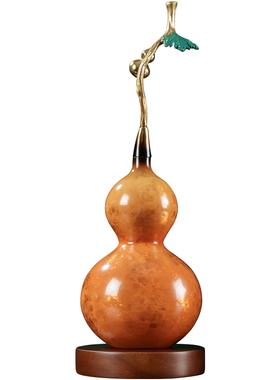 黄铜葫芦招财摆件乔迁新居礼物