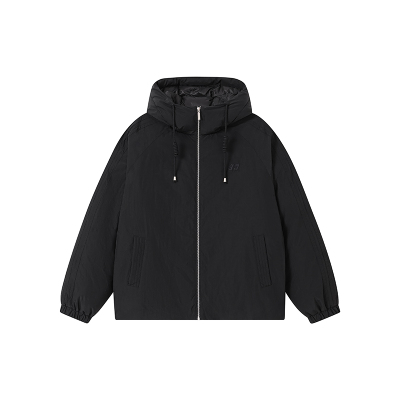 FORNINES防风连帽棉衣男款2025冬季新款面包服加厚棉袄潮牌外套女