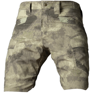异种兵废墟迷彩战术5分短裤户外徒步耐磨多袋工装男子夏军迷服饰