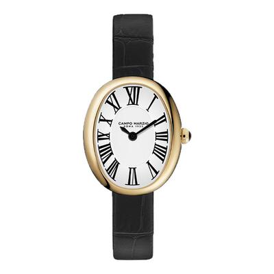 【李多海同款】意大利CampoMarzio椭圆复古女手表小众生日礼物