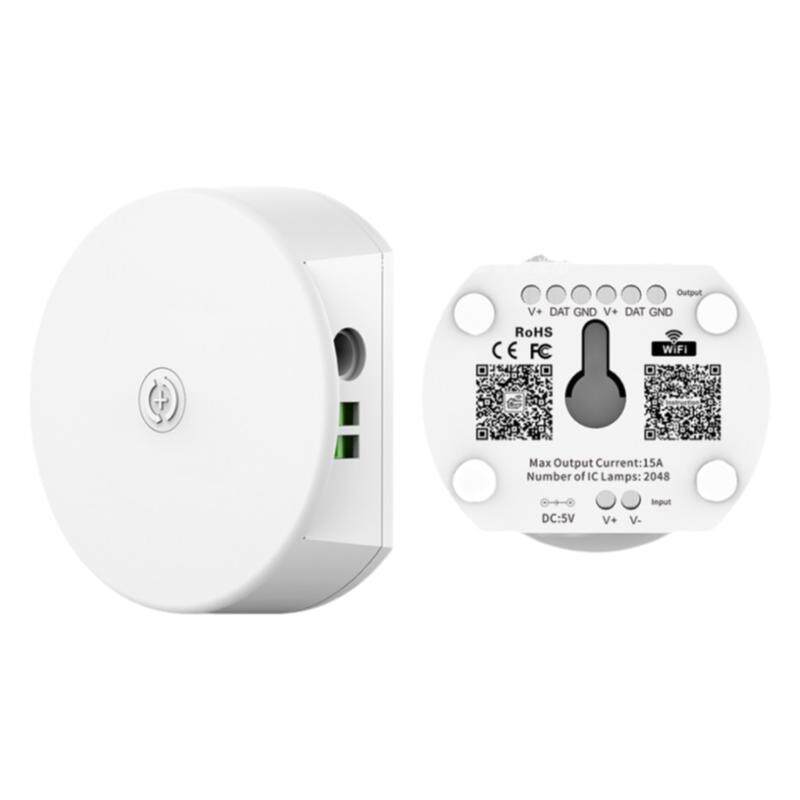 WIFI智能灯带幻彩RGB声控控制器