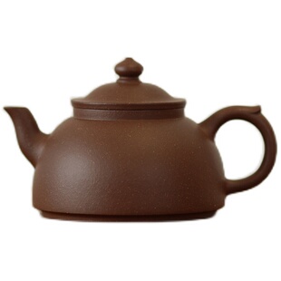 宜兴紫砂壶 玥砂 黄龙山三号井底槽青 明式半月 传统器