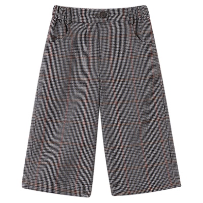 允儿妈女童冬季百搭小众毛呢裤子