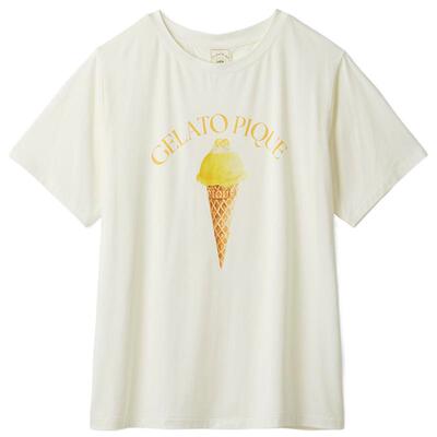 gelato pique26春夏新品女睡衣冰淇淋凉感短袖T恤居家PWCT262322