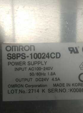 议价OMRON开关电源S8PS-10024CD/03024C/05024C/10024C/15024C/75