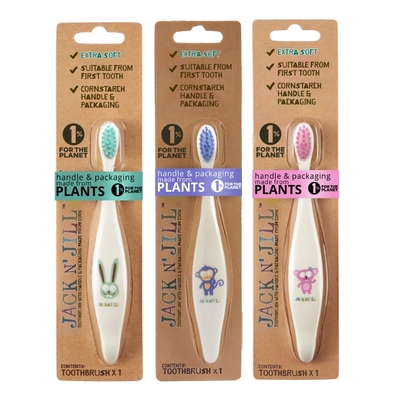 澳洲进口75年安全可降解软毛牙刷