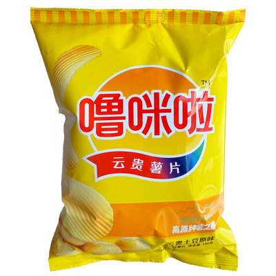 噜咪啦高原鲜切薯片休闲零食