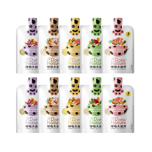 哆啦大自然宝宝辅食粥外出即食粥即食面婴幼儿营养米粥鳕鱼泥辅食